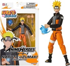 Naruto Shippuden Anime Heroes Action Figure Naruto Uzumaki Final Battle Free P&P