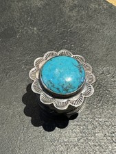 Red Rabbit Trading Turquoise Pill Case Native American Jewellery