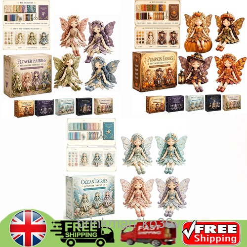 Fairy patchwork diy - fairy,