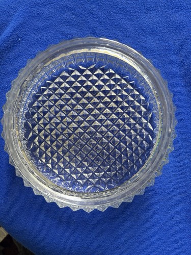 Vintage pressed glass - glass, fruit