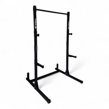 Squat Rack Power Stand with Pull Up Bar Safety Bars Home Gym Weight Training