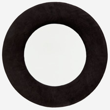 Velvet Framed Round Wall