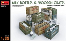 Miniart 1/35 Milk Bottles &