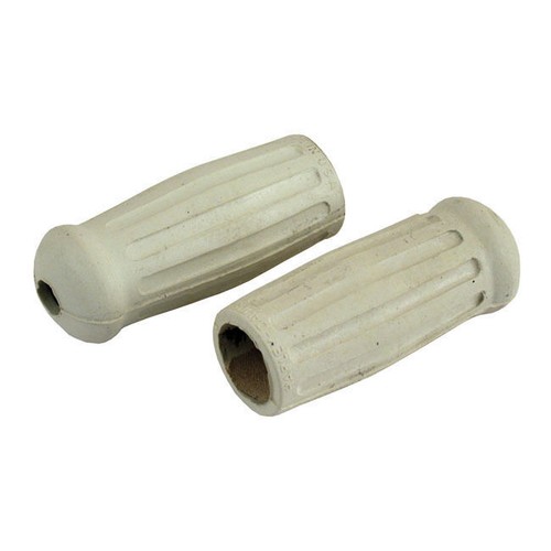 Old style replica grips white - style,