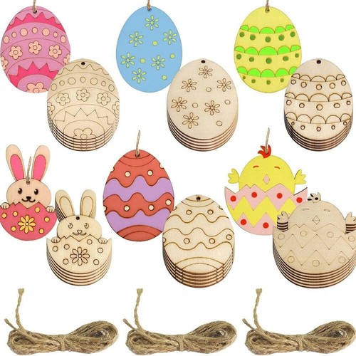 Piece set easter wooden - set,