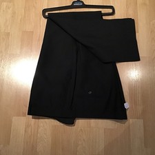Mens Ex Hire Black plain suit
