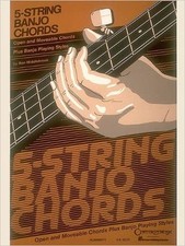 5-String Banjo Chord Chart -