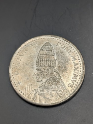 Pope paul paulus roma medal - roma,