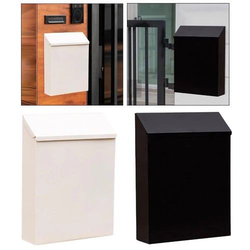 Metal mailbox letter box - mailbox,
