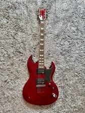  95% New  SCHECTER S-II Omen Extreme - black cherry Electric Guitar