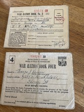 Two Vintage WW ll War Ration