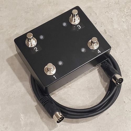 Custom button footswitch - 4-button,