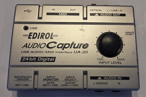 Edirol ua20 audio - audio, interface