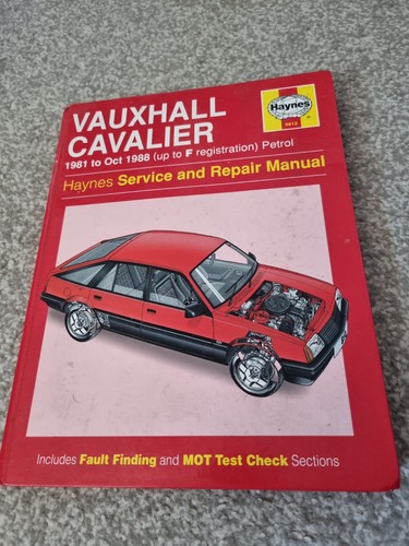 Vauxhall cavalier haynes - vauxhall,