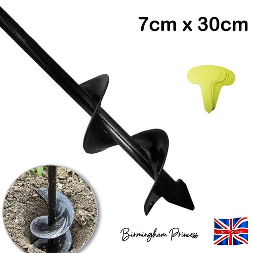 Garden planting auger - garden,