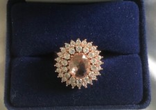 Costume jewellery ring. Size L