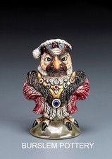 Burslem pottery grotesque bird - burslem,