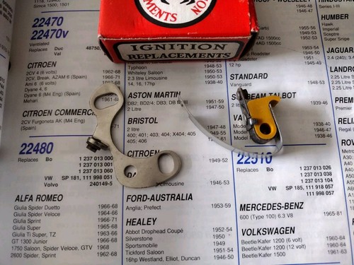 Ignition contact points - ignition,