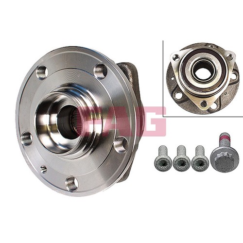 Wheel bearing set with - set, hub