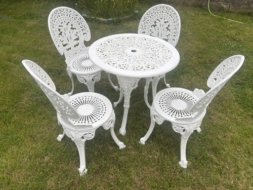 Painted vintage cast aluminium - vintage,