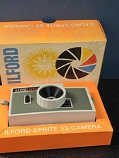 Vintage Ilford Sprite 35 Camera in Original Box with Instructions