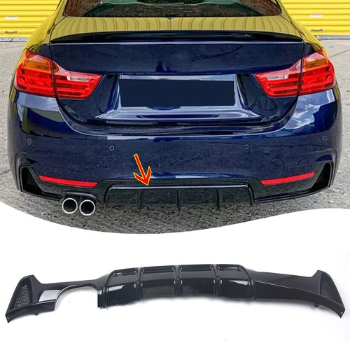 Rear bumper diffuser - rear, twin