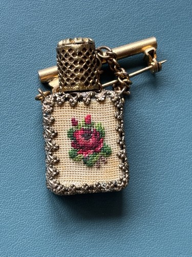 Vintage petit point perfume - vintage,