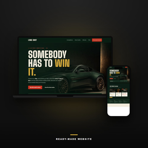 Prize competition website for - prize,