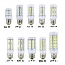 E27 GU10 G9 E14 LED Bulb 7W