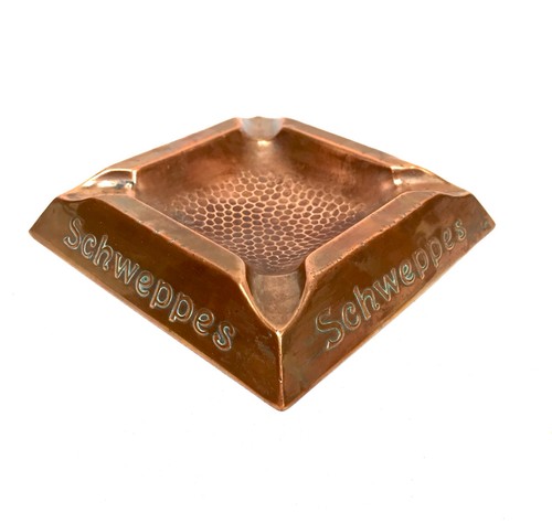 Antique advertising copper - -,