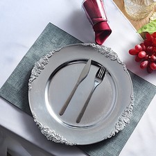 24 SILVER 13" Round with