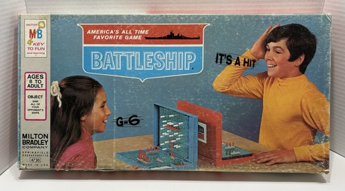 Vintage 1971 battleship board - vintage,