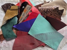 Italian Leather & Suede Scrap