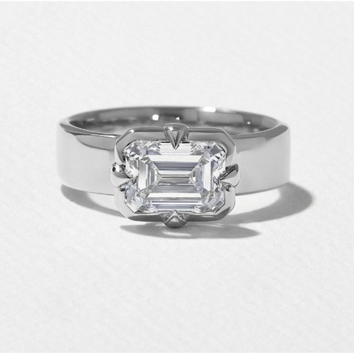 Diamond ring engagement gold - ring,