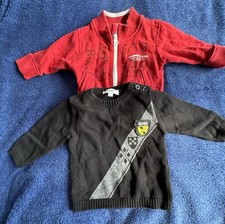 Bundle of 6  designer  Baby Boy Clothes age 6-12 months 6 items Boss Timberland 