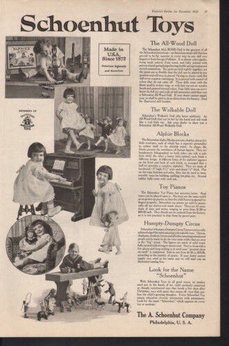 1920 schoenhut toy piano - 1920,