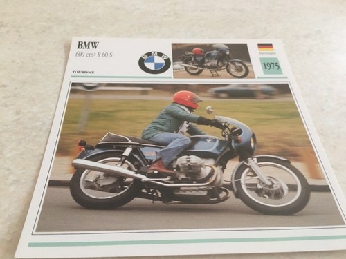 Bmw 600 r60s motorcycle - bmw, card