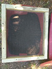 Soil Sifter, 1/4" mesh
