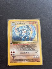 Pokemon Card Machamp Base Set