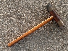 Antique 18" Ship Builder Shipwrights Caulking Mallet