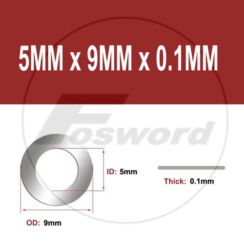 Shim washers stainless - washers, a2