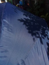 USED FISHING DAIWA 60" UMBRELLA BLUE USED ONE TIME VERY CLEAN  COLLECTION ONLY