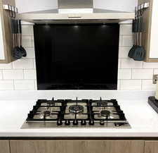 Gloss black white - black,