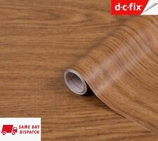 D C FIX MEDIUM OAK SELF ADHESIVE VINYL WRAP FILM KITCHEN WORKTOPS