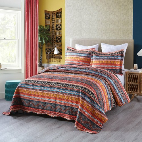 3pc quilt bedspread - bedspread, sets