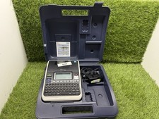 Brother P-Touch 2730 Desktop Label Printer Machine With Hard Case + PSU #OR