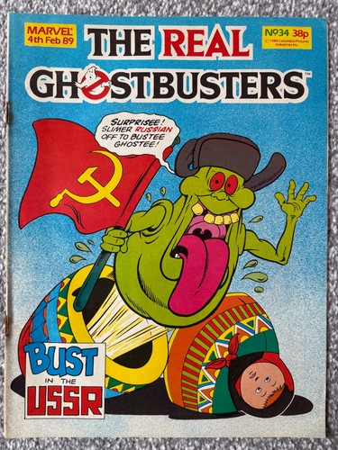 The real ghostbusters - ghostbusters, comic