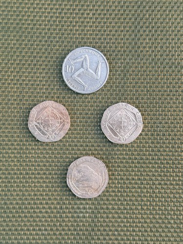 Isle man coin lot 1998 - of,