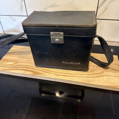 Vintage polaroid camera case - polaroid,