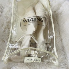 Debut Bridal Court Shoes Ivory